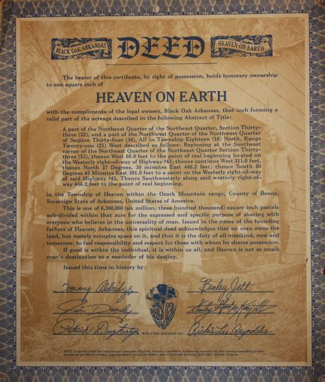 Notes: Issued with "Deed To Heaven On Earth" Insert ____ this version has PR suffix at . . Black oak arkansas heaven on earth deed